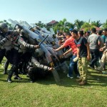 Polres Aceh Utara Gelar Simulasi Sispammako