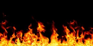Ayah dan Anak Terbakar di Aceh Utara