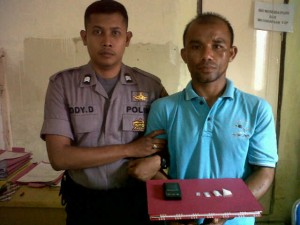 Polres Aceh Utara Ciduk Dua Tersangka Narkoba