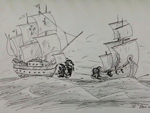 Kapal Perang Dunia II Selat Malaka