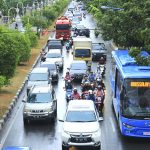 Trans Koetaradja di Jalan Daud Beureueh, menuju Jambo Tape. (Foto PM/Oviyandi Emnur)