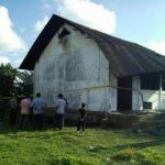 Gedung Bekas MTsS di Aceh Utara Terbakar