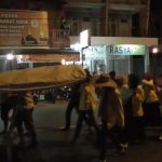 Ratusan Mahasiswa di Meulaboh Unjuk Rasa Sambil Bawa Obor