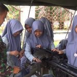 HUT TNI ke 72, Kodim 0105 Aceh Barat Pamer Senjata