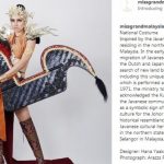 Miss Grand Malaysia Kenakan Kostum Kuda Lumping, Ini Reaksi Nitizen,,.