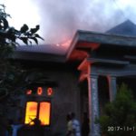 Baru Sebentar Ditinggal, Sebuah Rumah di Aceh Utara Tiba-tiba Terbakar