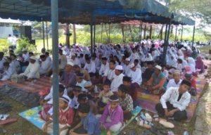Masyarakat dan Santri di Aceh Singkil Gelar Doa Tolak Bala
