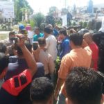 Kunker Kajati ke Agara Disambut Aksi Unjuk Rasa