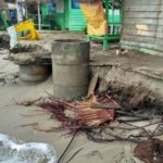 Pantai Jilbab Rusak Akibat Abrasi