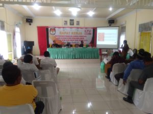 KIP Abdya Gelar Rapat Penataan Dapil Pileg 2019