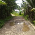 Jalan Menuju Rumah Duafa Tokoh II Abdya Rusak