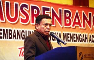 Menyesuaikan Rencana Pembangunan dengan Visi Misi Pemerintah Aceh