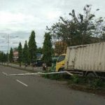 Lagi, Mobil Tabrak Lampu Jalan di Langsa