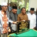 Bantuan perluasan Mesjid Itaqaf Paru. (ist)