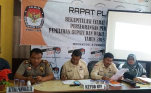 Perbaikan Dukungan, Dua Bapaslon Perseorangan Pijay Penuhi Syarat