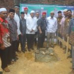 Abusyik Letakkan Batu Pertama Pembangunan Asrama Mila