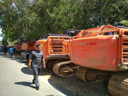 Polisi Tangkap Pemodal Tambang Emas Ilegal, Lima Alat Berat Disita