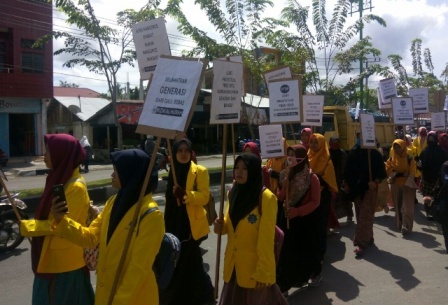 Tolak Kejahatan Seksual, KLDK Gelar Aksi Damai
