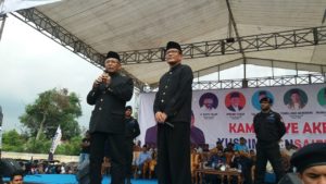 Kampanye Akbar, Ini Janji Paslon Yusri Melon-Saifullah