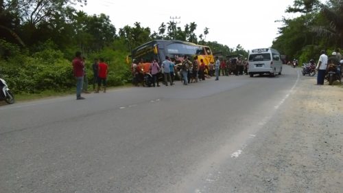 Sempati Star Kontra Sepeda Motor di Pidie, Ibu dan Anak Meninggal Dunia