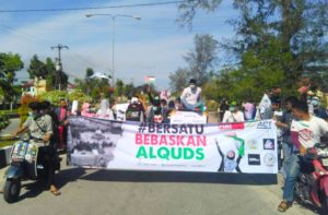 Peringati Al Quds, Pemuda Singkil Adakan Konvoi