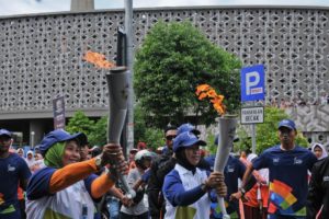 Dari Banda Aceh, Obor Asian Games Singgahi Pengasingan Soekarno di Sumut