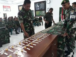 Kodim Aceh Jaya Lakukan Tes Urin