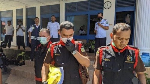 dishub sabang digeledah jaksa