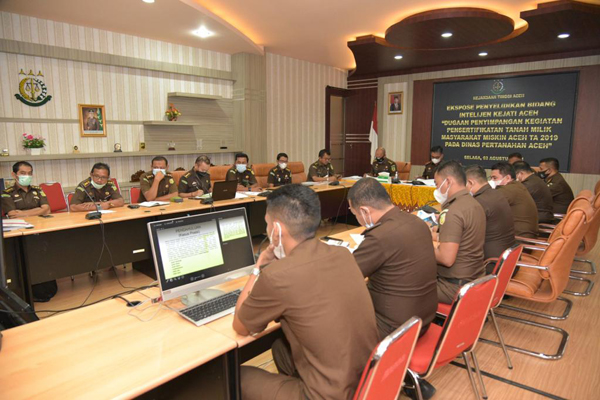 Kejati Aceh ekspose kasus