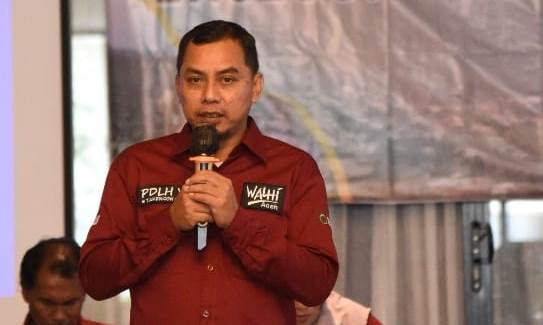 Direktur Eksekutif Walhi Aceh Ahmad Shalihin Dok Walhi