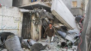 22 orang tewas dalam serangan israel di gaza city 4 169