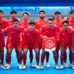 Para pemain Timnas Futsal Indonesia berfoto sebelum berlaga di ajang Piala AFF Futsal 2024 .Foto: FFI