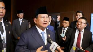 Presiden Prabowo Subianto saat ditemui wartawan, disela kunjungan bilateral di Antalya, Turki. (Foto: Tangkap Layar YouTube Setpres)