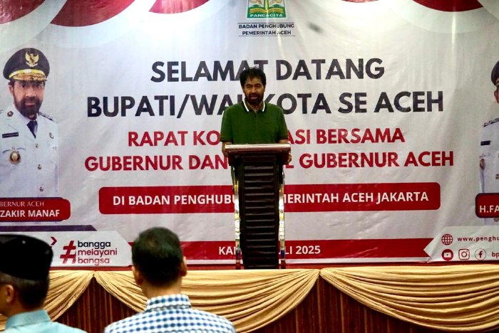mualem perjuangkan dana otsus aceh koordinasi intensif