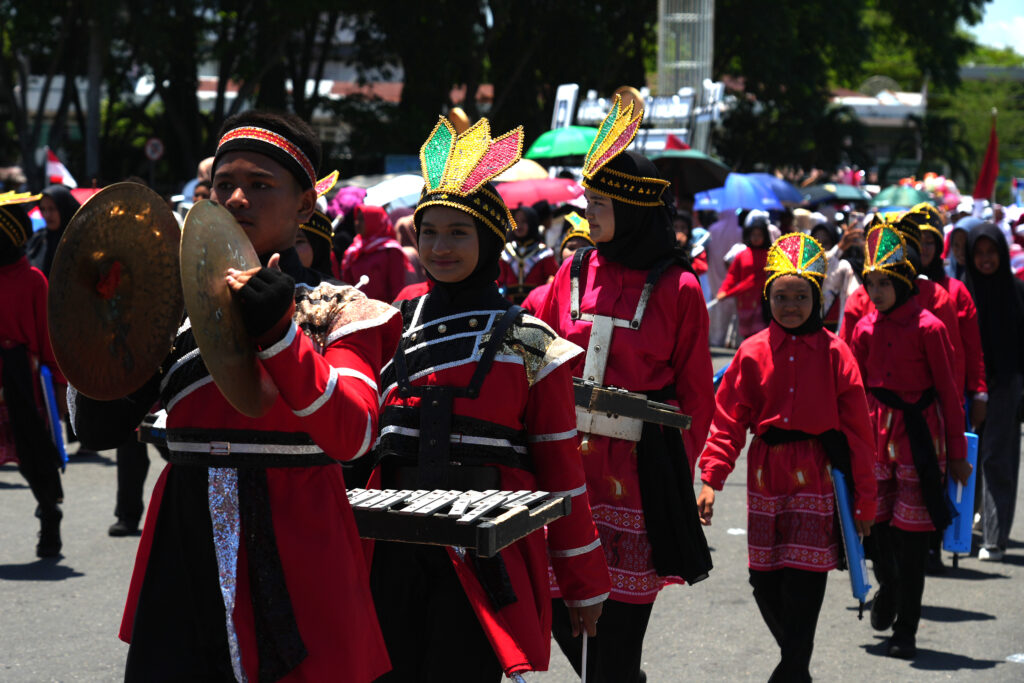 pawai hari kemerdekaan di Banda Aceh 20251