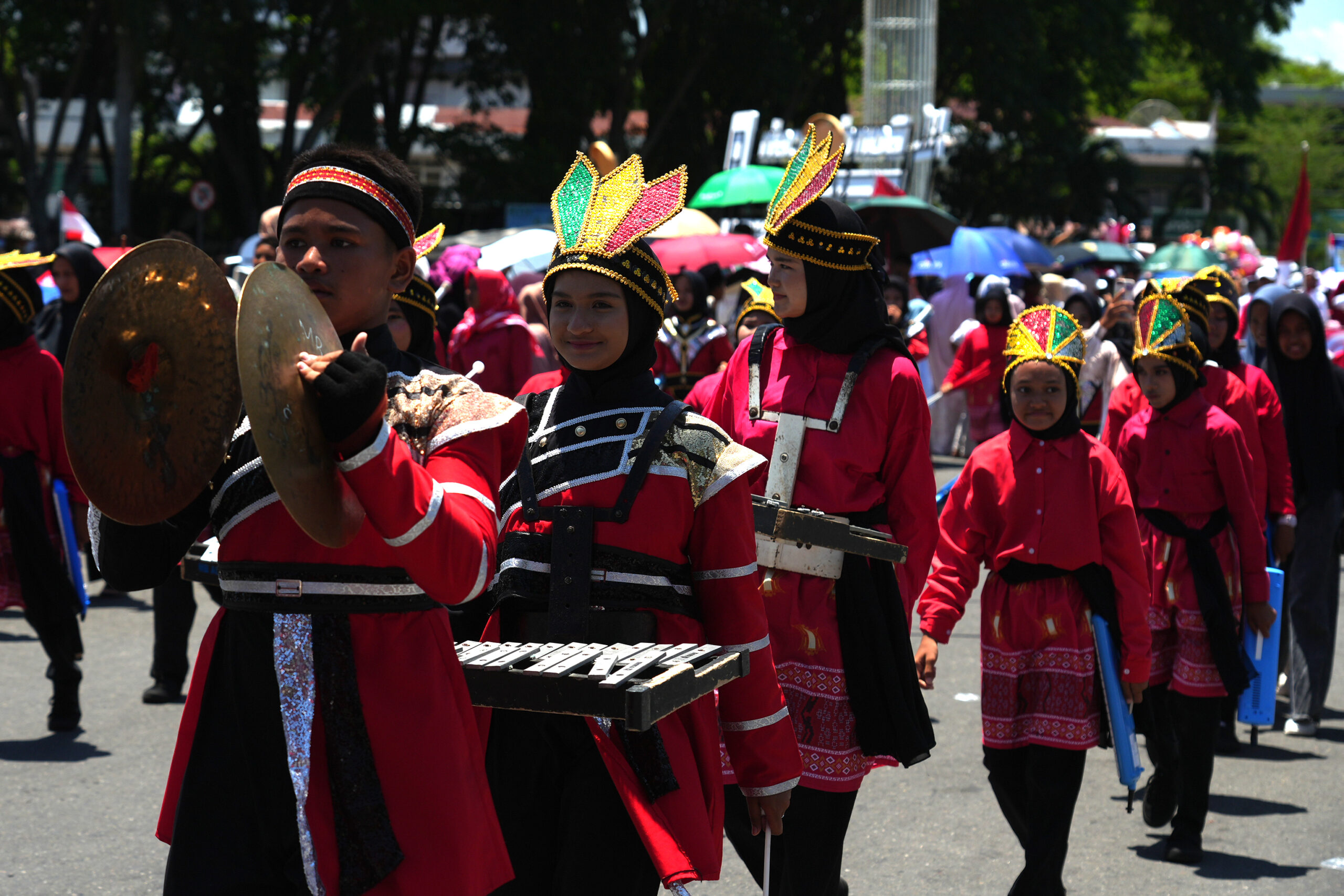 pawai hari kemerdekaan di Banda Aceh 20251