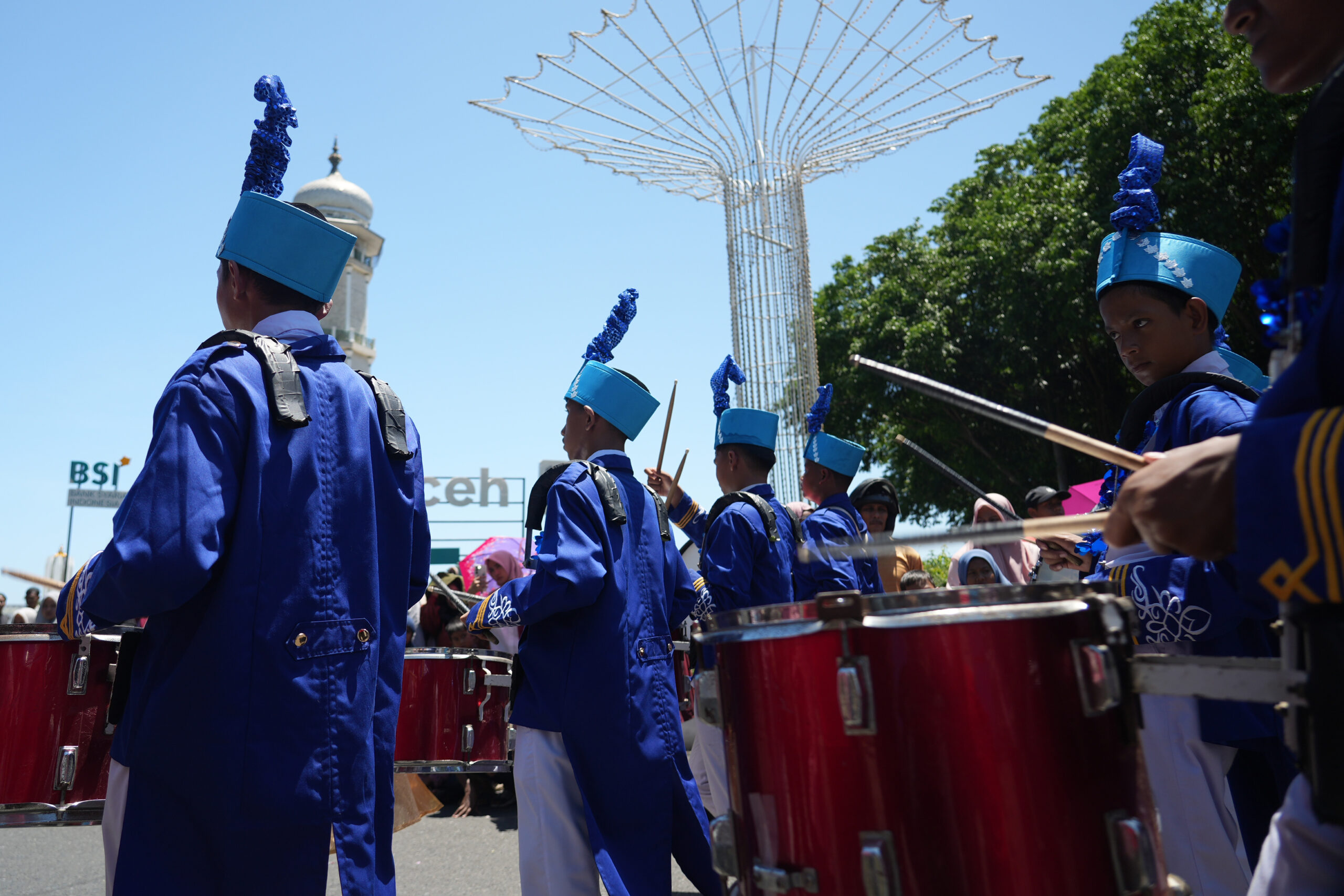 pawai hari kemerdekaan di Banda Aceh 202515