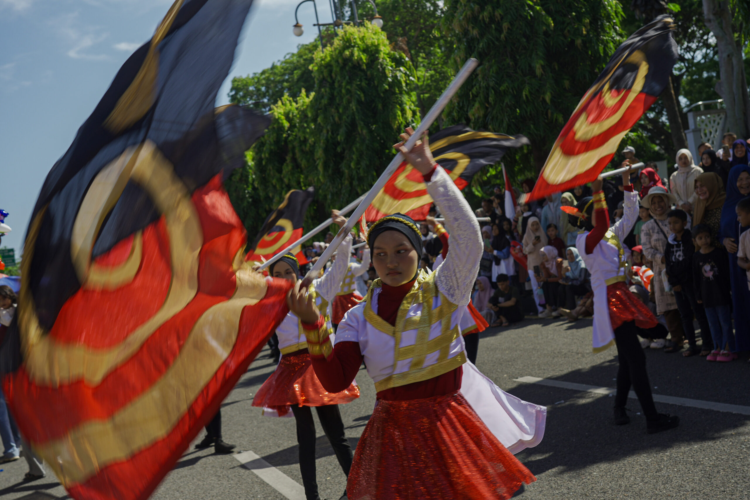 pawai hari kemerdekaan di Banda Aceh 20253