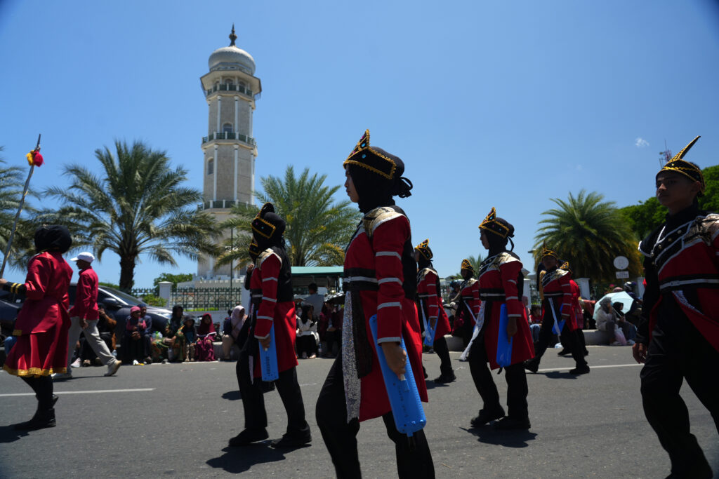 pawai hari kemerdekaan di Banda Aceh 20257