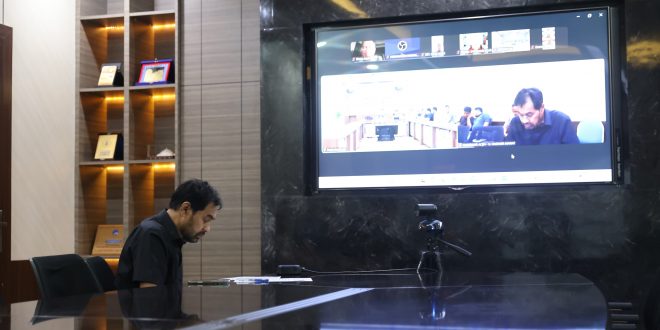 mualem rapat virtual tetp status transisi pemulihan bencana aceh