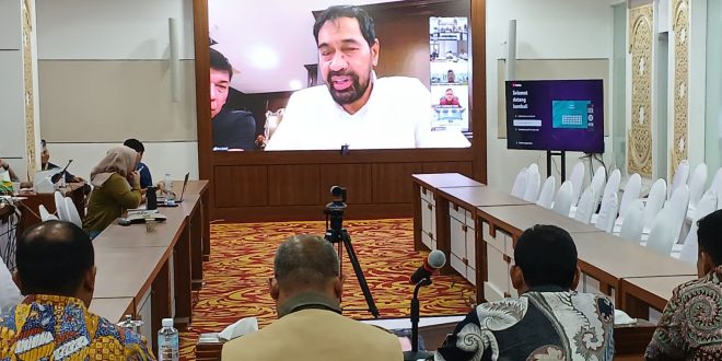 zoom meeting penetapan masa darurat bencana aceh hingga 22 januari 2026